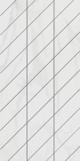 ФальшмозаикаEstima SM02 Ametis Supreme Gold Corner Right 29.8x59.8 белый полир.