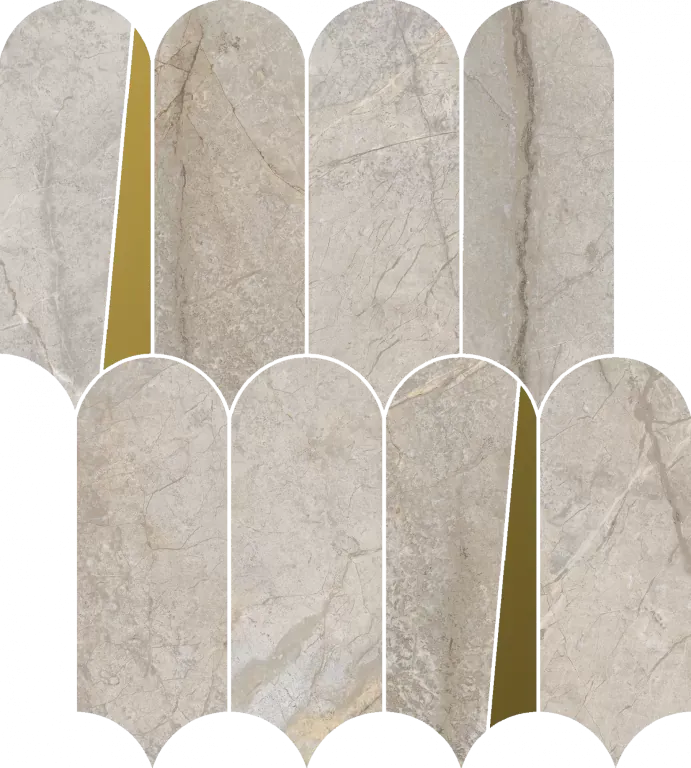 Мозаика Италон Stellaris Элегант Сильвер Элегант 32,5х36,1 - фото 1