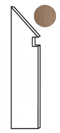 Ступень левая Atlas Concorde Italy Etic Noce Battiscopa Sag.Sx ANCQ 7.2x30 - фото 1