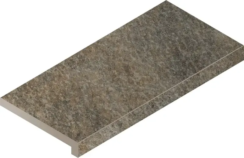 Ступень Италон Дистрикт Эмеральд Х2 фронтальная 620070000712 коричневый 33x60 - фото 1