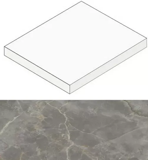 Ступень угловая Atlas Concorde Italy Marvel Fior di Bosco Scalino Angolare Silk AGJM 37.5x37.5 - фото 1