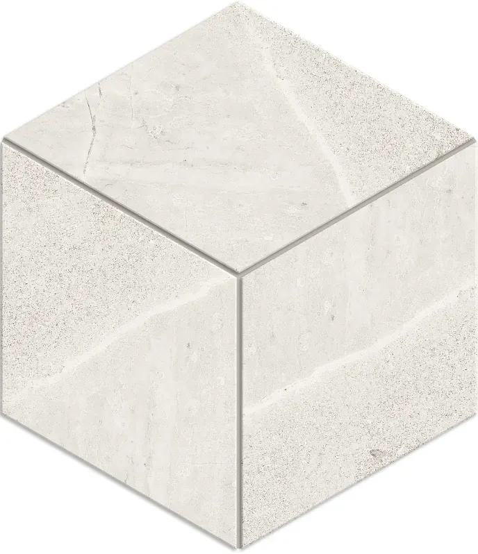 Мозаика Estima KA00 Ametis Kailas Cube Ivory 25x29 бежевый - фото 1