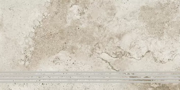 Ступень Lasselsberger Киплинг 6860-0073 серый 30x60 - фото 1