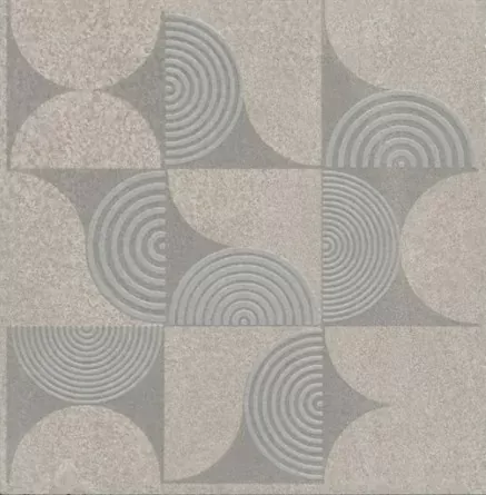 Вставка Kerama Marazzi Авенида серый светлый матовый обрезной 14.5x14.5 AZ\B007\11232R - фото 1