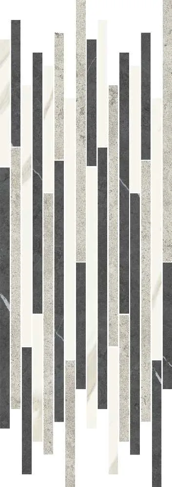 Декор Италон Metropolis Strip Cold 26x75 - фото 1