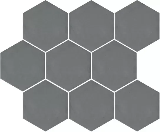 Керамогранит Kerama Marazzi SG1002N Тюрен серый темный 12x10,4 - фото 1
