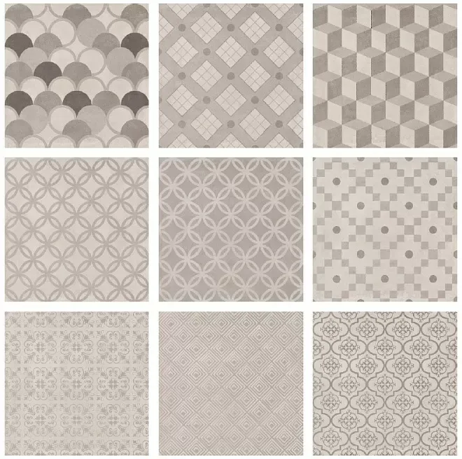 Керамогранит Kerama Marazzi SG1575N Карнаби-стрит орнамент беж 20x20 - фото 1