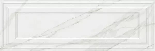 Керамическая плитка Kerama Marazzi 14002R Прадо белый панель обрезной 40x120 - фото 1