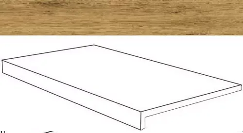 Ступень Atlas Concorde Italy Heartwood Malt Scalino AMAK 33x150 - фото 1