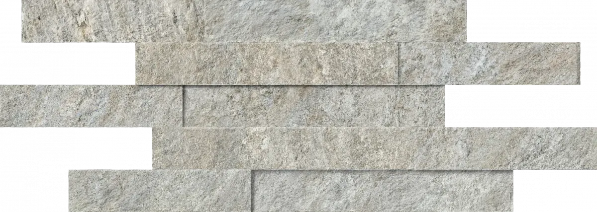 Декор Италон Магма Сильвер Брик 3D 620110000251 серый 27x78 - фото 1