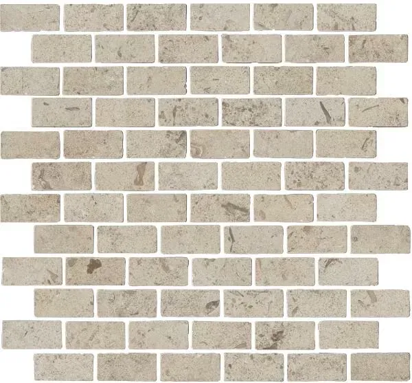 Мозаика Kerama Marazzi MBD013 Про Лаймстоун Антика 1 мозаичный бежевый матовый 30х32 - фото 1