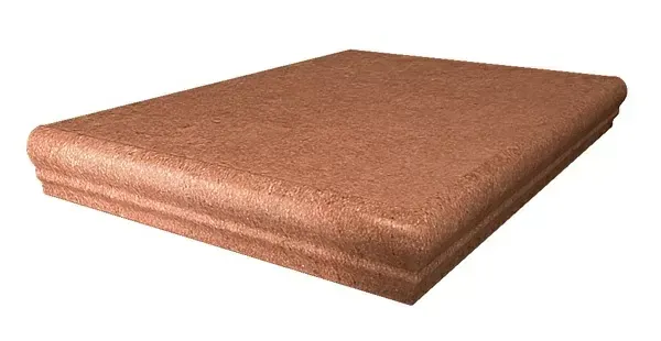 Ступень Kerama Marazzi SG906800N\GR\AN угловая Аллея кирпичный 30x30 - фото 1