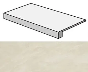 Ступень Atlas Concorde Italy Marvel Imperial White Scalino Lapp. AFCI 33x60 - фото 1