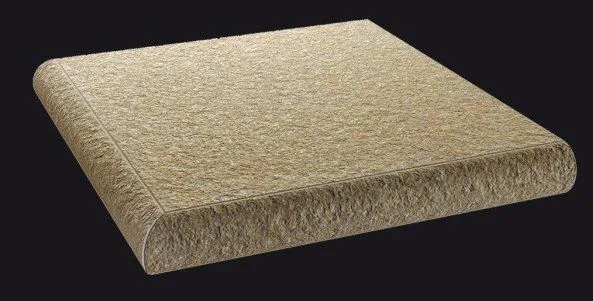 Ступень угловая Coliseumgres Cortina Beige 32,5x32,5 - фото 1