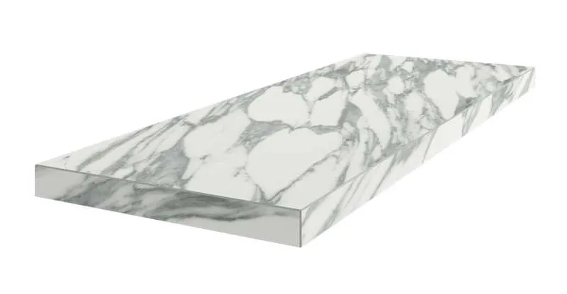 Ступень угловая правая Coliseumgres Uffizi White 33x90 - фото 1