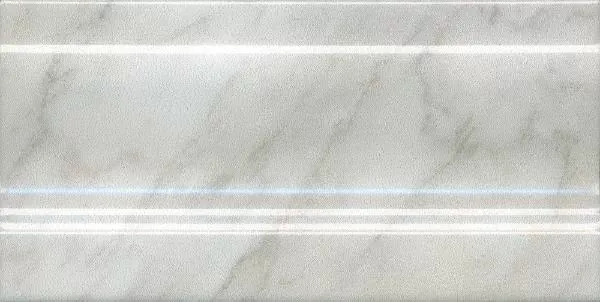 Плинтус Kerama Marazzi FMD041 Каприччо белый глянцевый 10x20 - фото 1