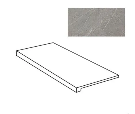 Ступень Atlas Concorde Italy Marvel Grey Fleury Scalino ADXL 33x60 - фото 1