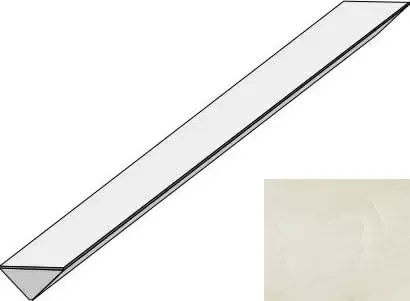 Бордюр Atlas Concorde Italy Marvel Imperial White Corner LM5W 1.4x50 - фото 1