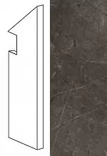 Ступень правая Atlas Concorde Italy Marvel Grey Battiscopa Sag.Dx ASNH 7.2x30 - фото 1