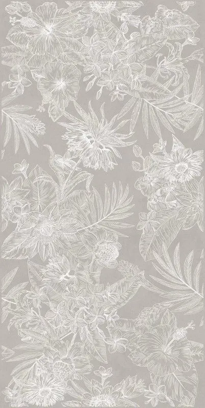 Декор Kerama Marazzi KMD3STA056BR Таделакт серый матовый обрезной 60x119.5 - фото 1