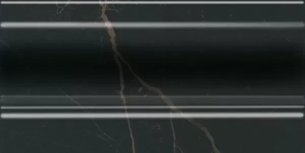 Плинтус Kerama Marazzi FMD017 Алькала черный 10x20 - фото 1