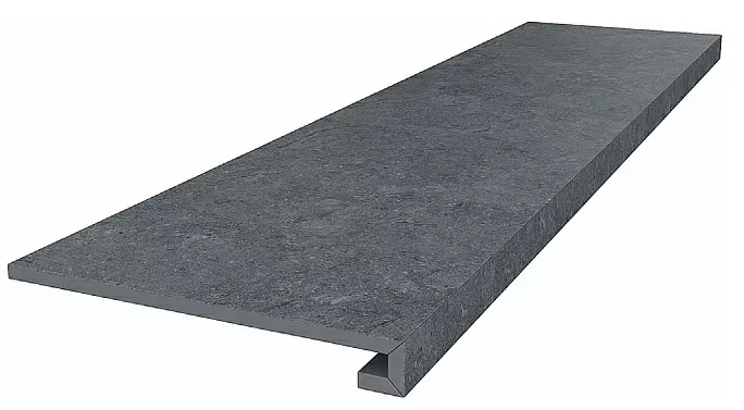 Ступень клееная Kerama Marazzi DL501320R\GCF Роверелла серый темный 33x119.5 - фото 1
