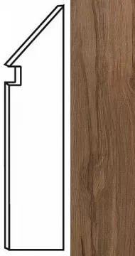 Ступень правая Atlas Concorde Italy Etic Noce Hickory Battiscopa Sag.Dx AV8I 7.2x30 - фото 1