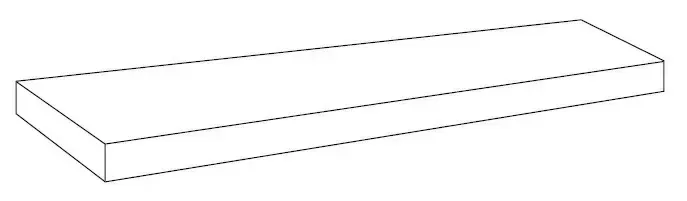 Ступень угловая левая Atlas Concorde Victory Taupe 33x160 матовая - фото 1