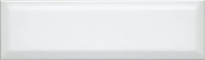 Керамическая плитка Kerama Marazzi 9010 Аккорд белый грань 8,5x28,5 - фото 1