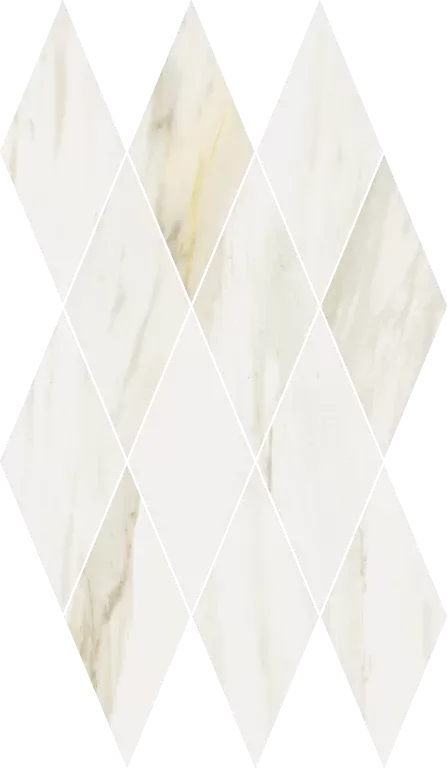 Мозаика Италон Stellaris Каррара Айвори Диамонд 28х48 - фото 1