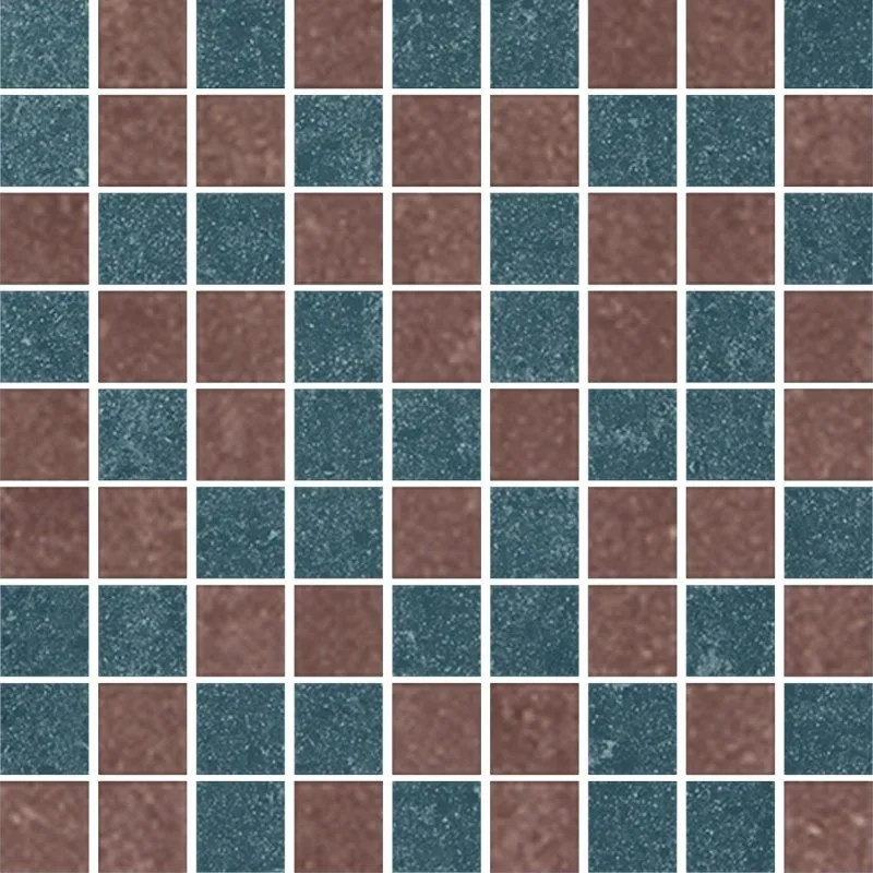 Мозаика Grasaro Travertino Mix Red Brown-Blue 30x30 G-460(470)/PR/m01/300x300x10 - фото 1