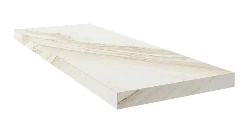 Ступень угловая левая Coliseumgres Trevi White 33x90 - фото 1