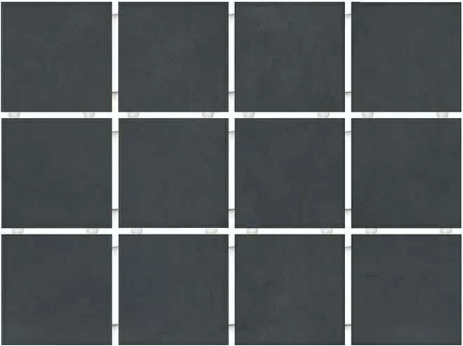 Керамическая плитка Kerama Marazzi 1291H Амальфи черный 9,8x9,8 - фото 1