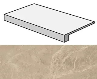 Ступень Atlas Concorde Italy Marvel Elegant Sable Scalino Lapp. AFCE 33x60 - фото 1