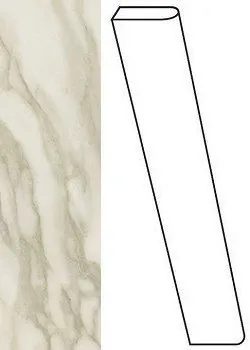 Плинтус Atlas Concorde Italy Marvel Royal Calacatta Battiscopa Lapp. AFBD 7.2x60 - фото 1