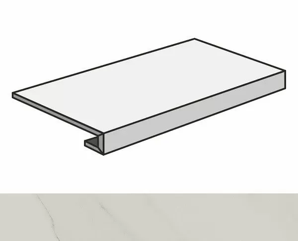 Ступень фронтальная Atlas Concorde Allure Gioia 33x120 лаппатированная - фото 1