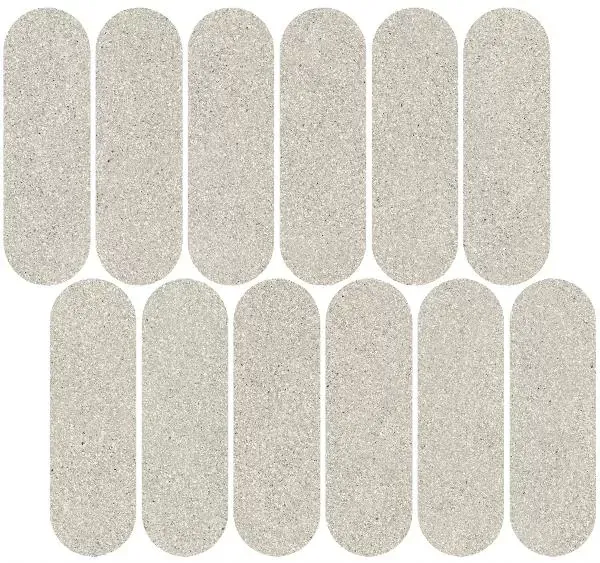 Декор Kerama Marazzi ID143 Джиминьяно наборный серый светлый матовый 30х32 - фото 4