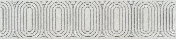 Бордюр Kerama Marazzi OP\A206\12136R Безана серый светлый обрезной 5,5x25 - фото 1
