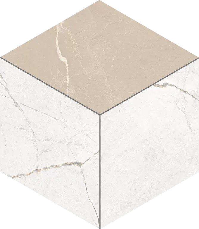 Мозаика Estima Nolana NL00/NL01 25x29 бежевый - фото 1