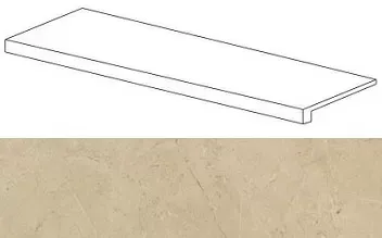 Ступень Atlas Concorde Italy Marvel Beige Scalino ASM2 33x75 - фото 1