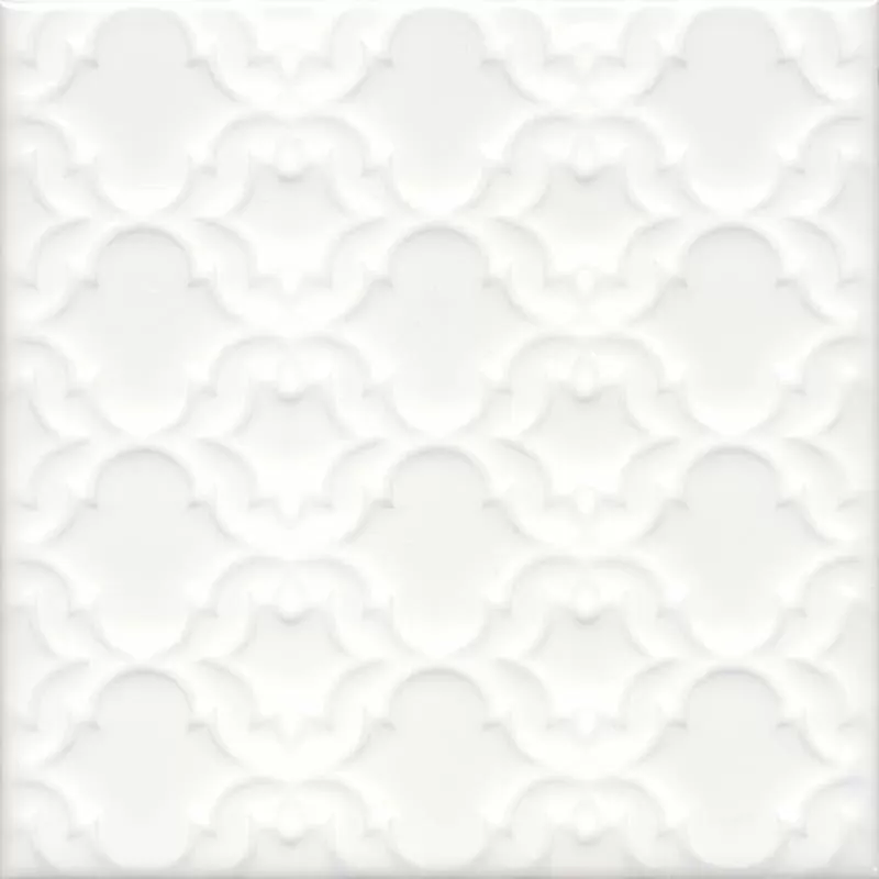 Керамическая плитка Kerama Marazzi 5226 Суррей белый 20x20 - фото 2