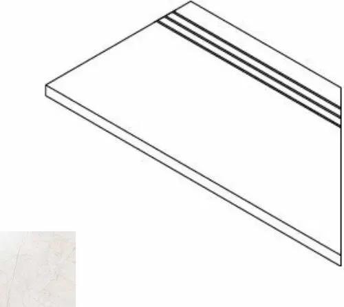 Бортик левый Италон Contempora Х2 Pure 30x60 - фото 1