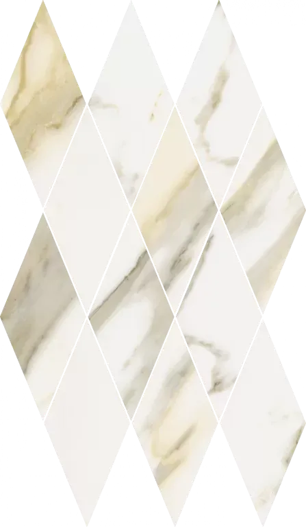 Мозаика Италон Stellaris Калакатта Голд Диамонд 28х48 - фото 1