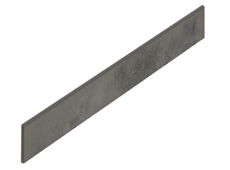 Плинтус ColiseumGres Астро Блэк 610130005360 черный 7.2x60 - фото 1