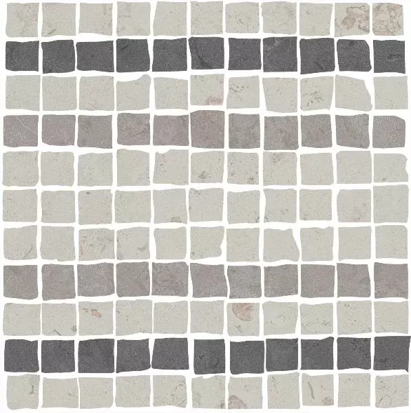 Мозаика Kerama Marazzi MBS009 Про Лаймстоун Спакко 3 мозаичный матовый 20х20 - фото 2