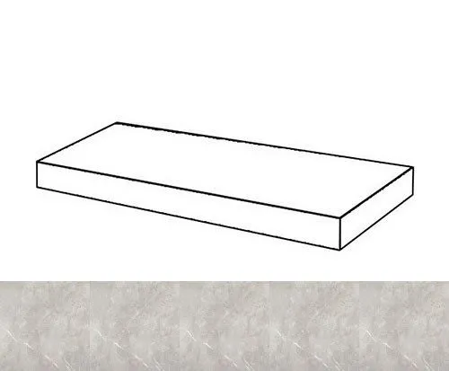 Ступень угловая правая Coliseumgres Impero Tiberio 33x45 - фото 1