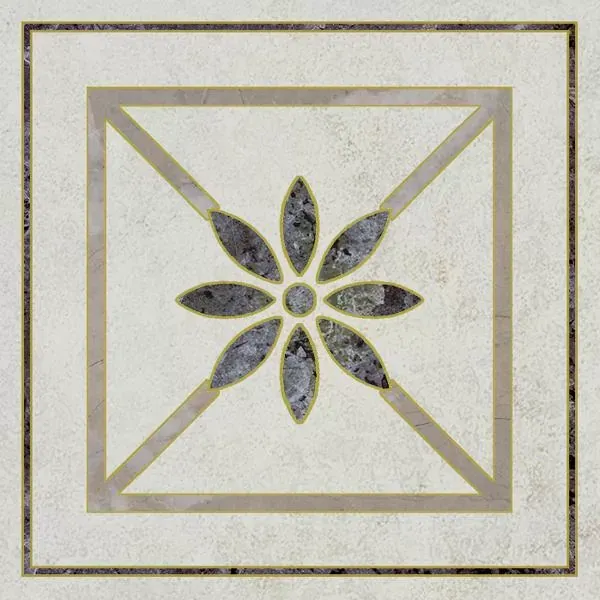 Вставка Kerama Marazzi OS\A285\SG606220RL Серенада 2 лаппатированный обрезной 7.2х7.2 - фото 3