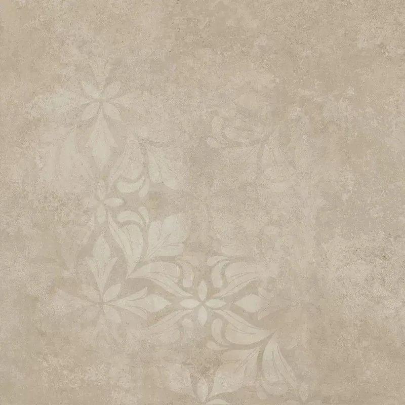 Керамогранит Kerama Marazzi KM4040G0051N Хадду бежевый матовый декорированный 40.2x40.2 - фото 1