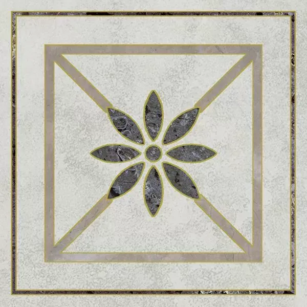 Вставка Kerama Marazzi OS\A285\SG606220RL Серенада 2 лаппатированный обрезной 7.2х7.2 - фото 1