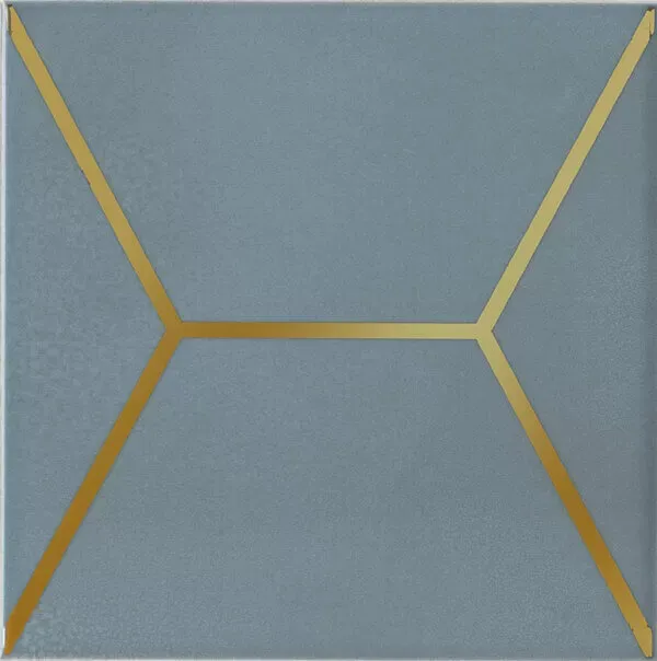 Декор Kerama Marazzi OP\E181\17067 Витраж голубой 15x15 - фото 1